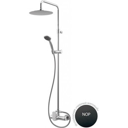 Душевая стойка Cezares Articoli Vari CZR-B-CDA-NOP, черный, Цвет производителя: чёрный фото 