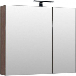 Зеркало-шкаф Aquanet Нью-Йорк 100 см 203955, орех фото 