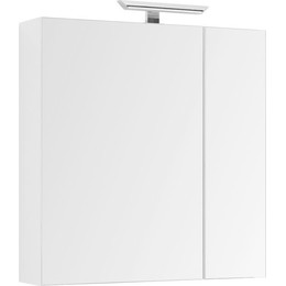 Зеркало-шкаф Aquanet Йорк 85 см 202089, белый фото 