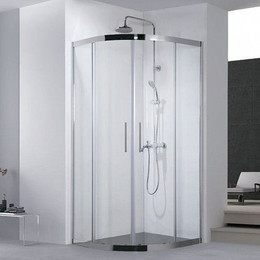 Душевое ограждение Aquanet Delta NPE2142 90x90 см (стекло 8 мм), хром/прозрачное фото 