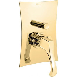 Смеситель для ванны Emmevi Ares OR76019, золото фото 