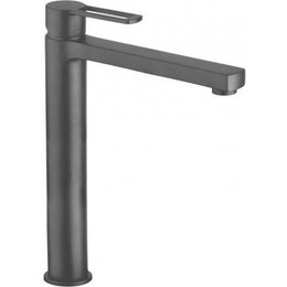 Смеситель для раковины высокий Paffoni Ringo RIN081NO, чёрный матовый фото 