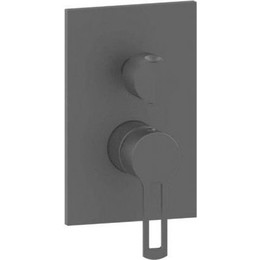 Смеситель для ванны Paffoni Ringo RIN018NO/M, чёрный матовый фото 