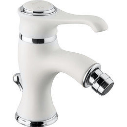 Смеситель для биде Emmevi Tiffany BC6004, белый/хром фото 