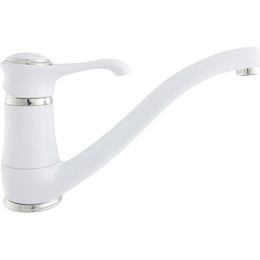 Смеситель для кухни Emmevi Tiffany BC6095, белый/хром фото 