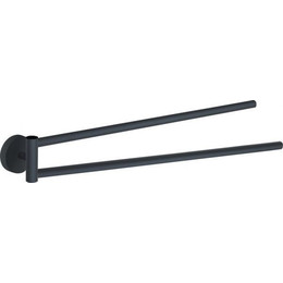 Держатель для полотенец Gedy G-Eros 2323(14), цвет чёрный матовый фото 