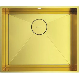 Кухонная мойка Omoikiri Kasen 53-INT LG (4993790) 1,2 мм, нержавеющая сталь, Цвет производителя: светлое золото фото 