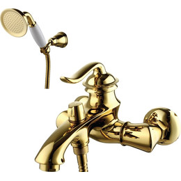 Смеситель для ванны Lemark Brava LM4712G, золото фото 