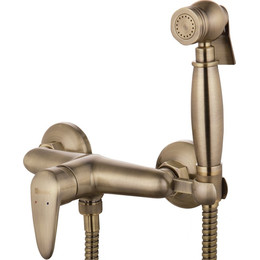 Набор для гигиенического душа Lemark Pramen LM3318B, бронза фото 