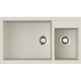 Кухонная мойка Omoikiri Tedori 86-2-LB WH 4993935, белый, Цвет производителя: белый фото 