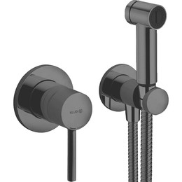 Набор для гигиенического душа Kludi Bozz 389983976, черный фото 
