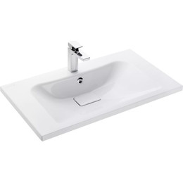 Раковина врезная Акватон Брук 80 см 1A71453KBC010 фото 