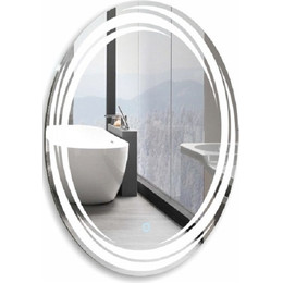 Зеркало Azario Нормандия Led 57 см (с подсветкой и сенсорным выключателем) фото 