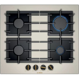 Газовая варочная поверхность Bosch Serie 6 PPP6B1B90R (жемчужное стекло) фото 