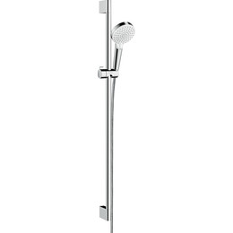 Душевой гарнитур Hansgrohe Crometta Vario 90 26536400, белый/хром фото 