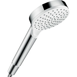 Ручной душ Hansgrohe Crometta 85 1jet 26331400, белый/хром фото 