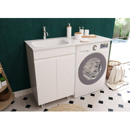 Тумба напольная с раковиной-столешницей Эстет Barcelona Luxe 120 см LФР-00007065 фото 