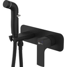 Набор для гигиенического душа Lemark Ursus LM7220BL, черный фото 