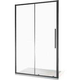 Душевая дверь Bas Idea WTW-140-C-B 140 см чёрный/прозрачное фото 