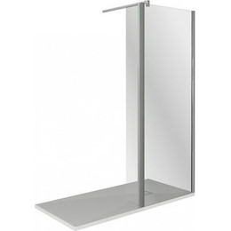 Душевая перегородка Bas Walk In SP2-90-C-CH 90 см хром/прозрачное фото 
