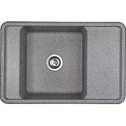 Кухонная мойка Акватон Беллис 1A725032BS230, серый, Цвет производителя: серый фото 