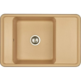 Кухонная мойка Акватон Беллис 1A725032BS260, латте, Цвет производителя: латте фото 