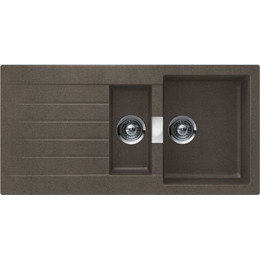 Кухонная мойка Schock Signus 60D 700064, бронза фото 