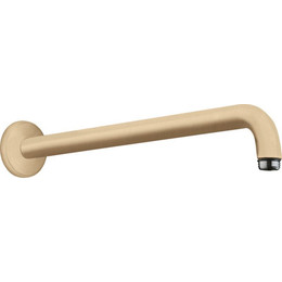 Кронштейн стеновой для верхнего душа Hansgrohe 389 мм 27413140, бронза фото 