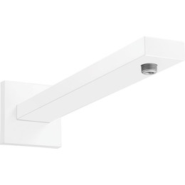 Кронштейн стеновой для верхнего душа Hansgrohe Square 389 мм 27694700, белый фото 