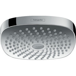 Верхний душ Hansgrohe Croma Select E 180 2jet 26524400, белый/хром фото 