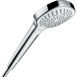 Ручной душ Hansgrohe Croma Select E 26810400, белый/хром фото 