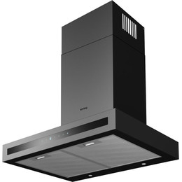 Вытяжка Korting KHC 6877 N (чёрное стекло) фото 