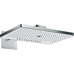 Верхний душ Hansgrohe Rainmaker Select 460 3jet 24007400, латунь/стекло, белый/хром фото 