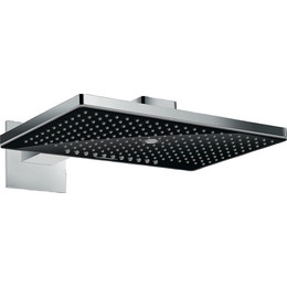 Верхний душ Hansgrohe Rainmaker Select 460 3jet 24007600, латунь/стекло, черный/хром фото 