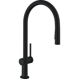 Смеситель для кухни Hansgrohe Talis M54 72801670, черный фото 