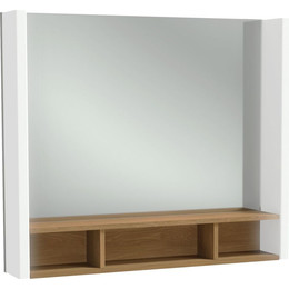 Зеркало Jacob Delafon Terrace Led 80 см EB1181-NF, дерево фото 