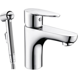 Смеситель для раковины с лейкой для биде WasserKraft Leine 3508 фото 