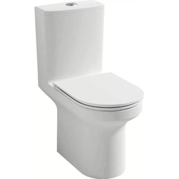 Унитаз-компакт безободковый Jacob Delafon Elite E20997-00 с крышкой микролифт фото 