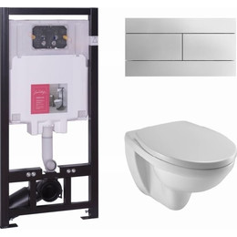 Инсталляция с подвесным унитазом Jacob Delafon Patio E21734RU-00 фото 