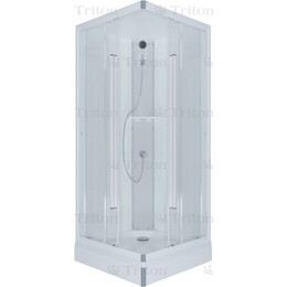 Душевая кабина Triton Орион 3 Эко ДН 90х90 см, белый/матовое фото 