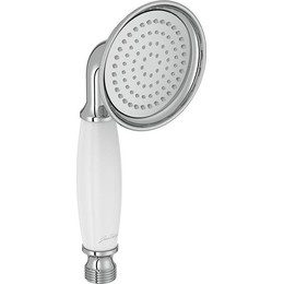 Ручной душ Jacob Delafon Louise E24366-CP, хром/белый фото 