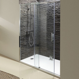 Душевая дверь Jacob Delafon Contra 140 см E22C140-GA (стекло 8 мм), хром/прозрачное фото 