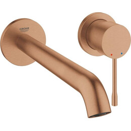 Смеситель для раковины настенный Grohe Essence New 230 мм 19967DL1, теплый закат матовый фото 