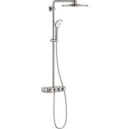 Душевая стойка с термостатом Grohe Euphoria SmartControl 310 DUO 26507DC0, суперсталь фото 