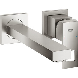 Смеситель для раковины настенный Grohe Eurocube 23447DC0, суперсталь фото 