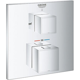 Смеситель для ванны с термостатом Grohe Grohtherm Cube 24155000 фото 