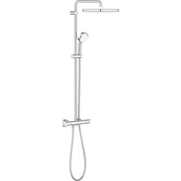 Душевая стойка с термостатом Grohe Tempesta Cosmopolitan System 250 Cube 26689000 фото 