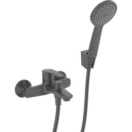Смеситель для ванны Iddis Ray RAYBL02i02, чёрный матовый фото 