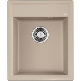 Кухонная мойка Omoikiri Daisen 42-SA 4993607, бежевый, Цвет производителя: бежевый фото 