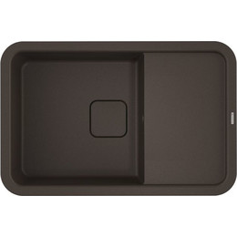 Кухонная мойка Omoikiri Tasogare 78-DC 4993749, тёмный шоколад, Цвет производителя: тёмный шоколад фото 